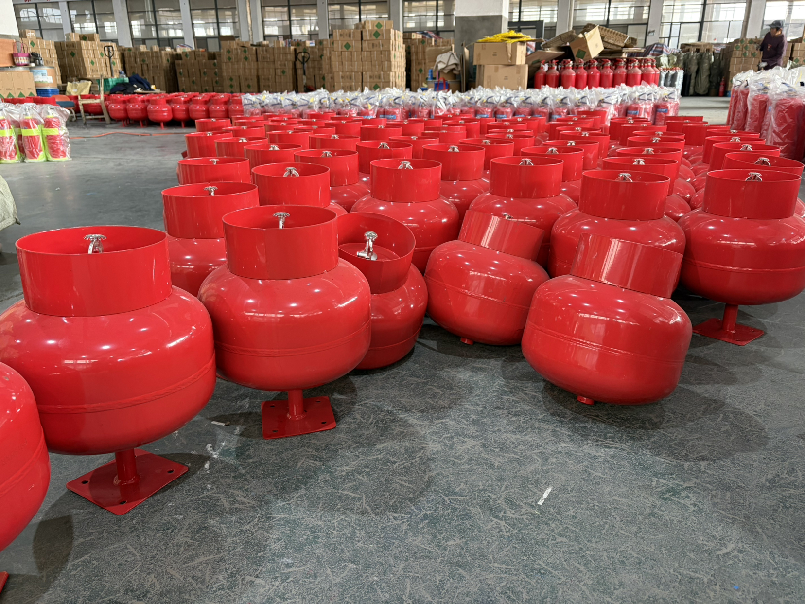 Attrezzatura antincendio di emergenza di tipo appeso automatico a polvere secca da 6 kg per l'Arabia Saudita