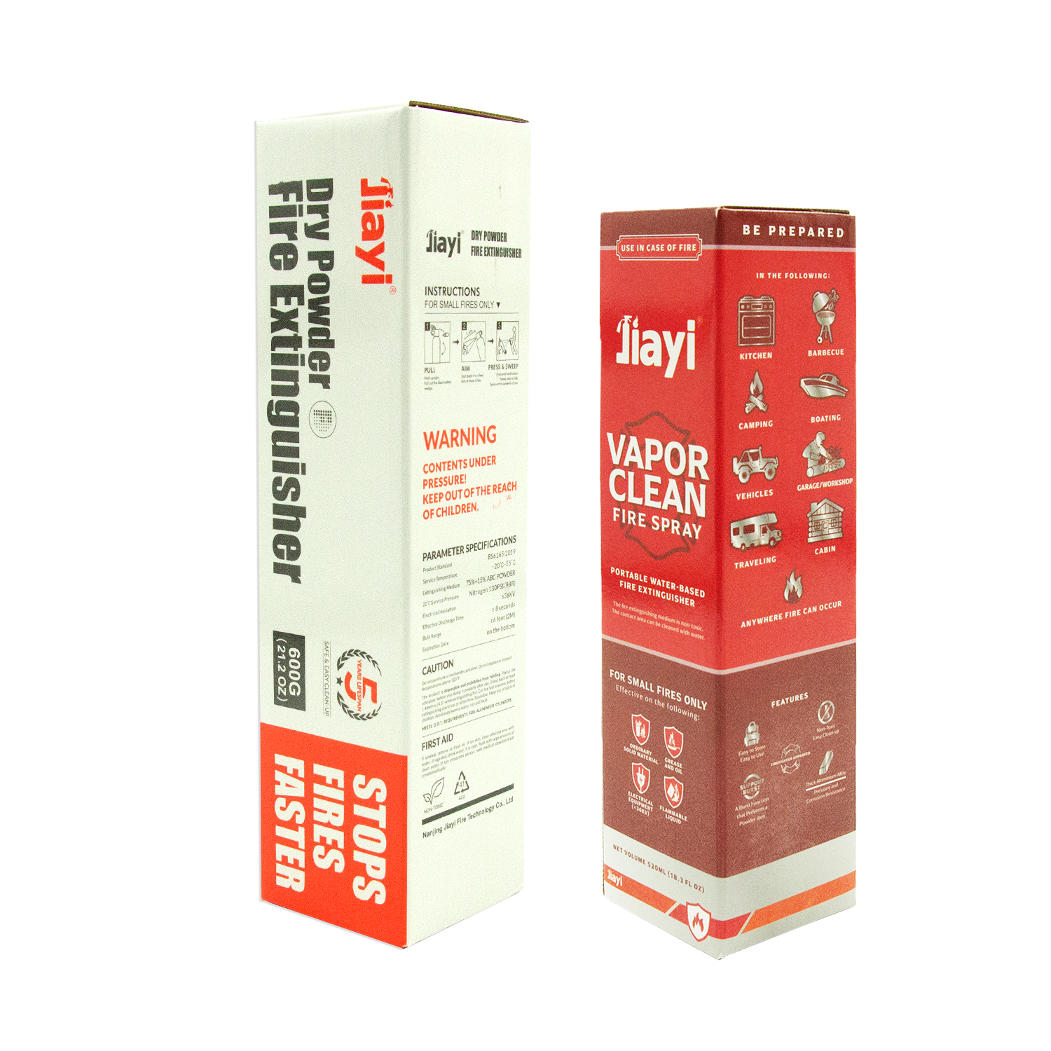 Estintore ad acqua montato su veicolo per la cucina e l'auto