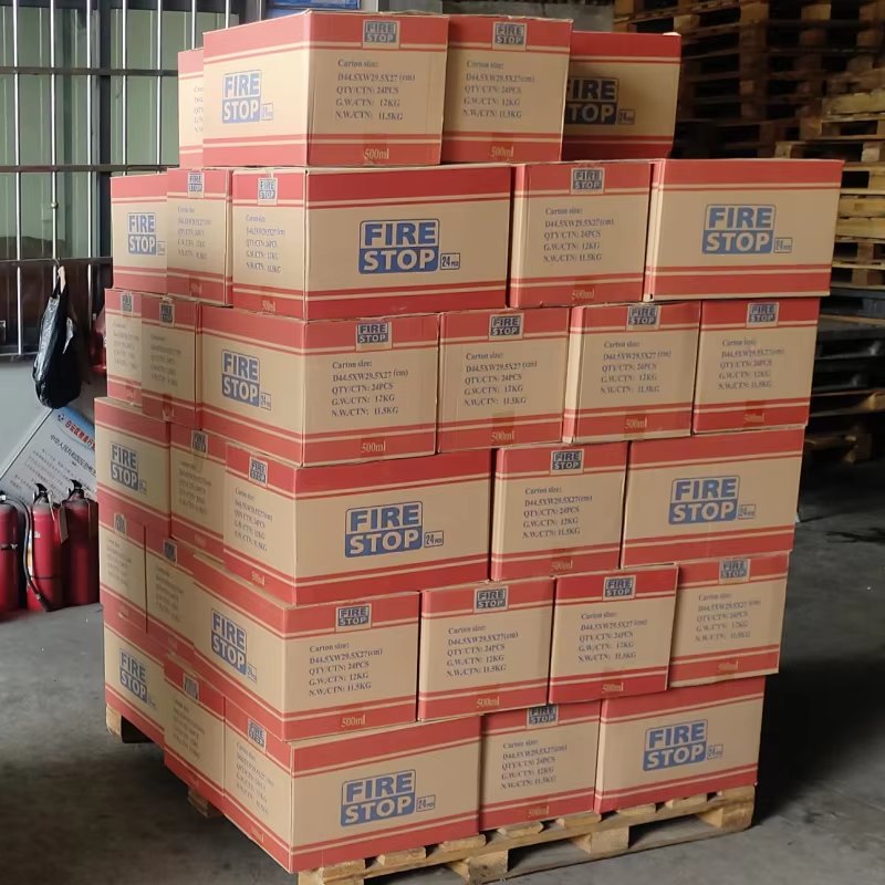 Mini Home Car Estintore a polvere secca in schiuma spray Comodo arresto antincendio portatile 