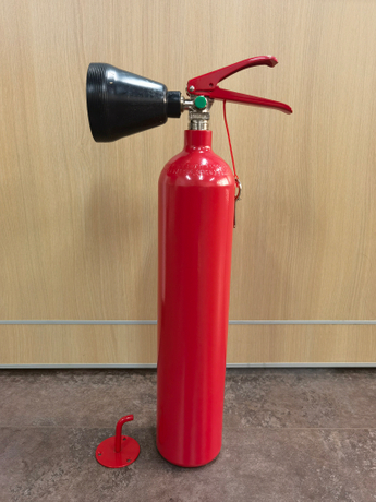 Estintore a CO2 da 2 kg BSI KM EN3