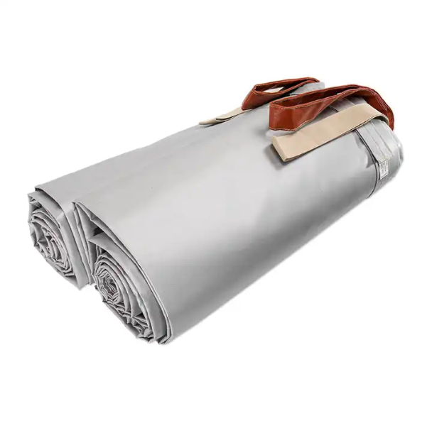 Coperta antincendio con batteria al litio per auto EV Coperta antincendio rivestita in silicone grafite da 19,8 x 26 piedi