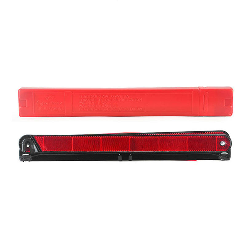Triangolo di emergenza per la sicurezza stradale di emergenza in plastica e ferro durevole per guasti ai veicoli e garanzia della sicurezza stradale