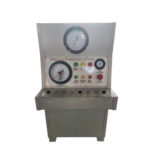 Macchina per estintore per unità di riempimento e calibrazione N2