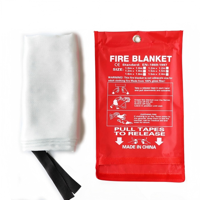 40 ' X 40 ' EN1896 Coperte ignifughe di soppressione del fuoco di emergenza della vetroresina per la cucina e la casa