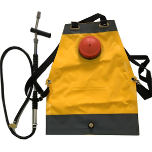 Zaino portatile antincendio in PVC giallo da 16 l 20 l. Zaino per nebbia d'acqua forestale