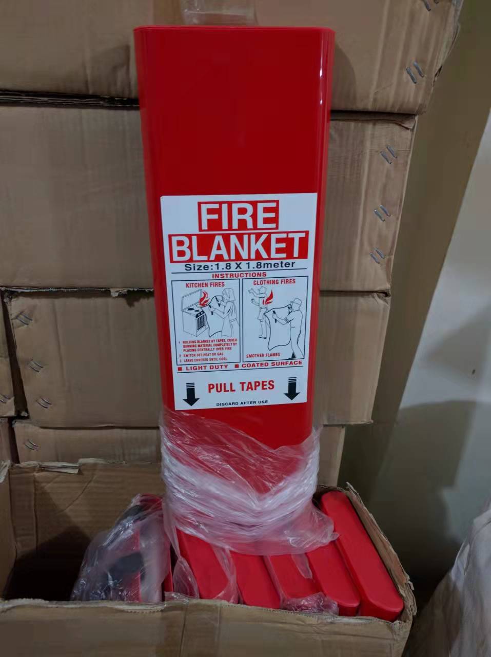 Coperta antincendio resistente personalizzata per la famiglia