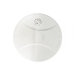 Allarme antincendio intelligente rosso lampeggiante per la sicurezza domestica