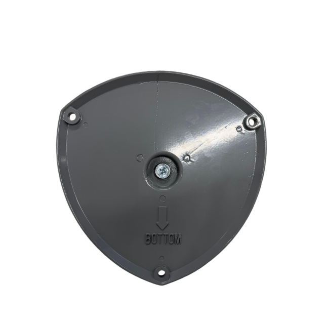 Sirena per allarme antincendio rotativo manuale da 8/9 pollici