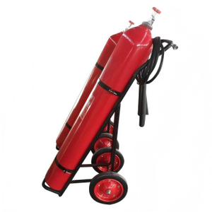 Estintore a CO2 in acciaio da 25 kg, soluzione di sicurezza mobile
